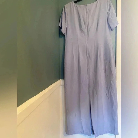 Vintage women’s dress - Appraisal size 16 - short sleeve - beaded - maxi - Picture 5 of 7